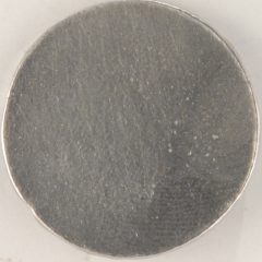 129 L pewter button