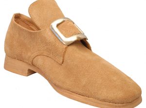 Concord, Colonial natural rough-out shoe