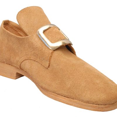 Concord, Colonial natural rough-out shoe