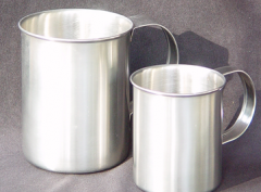 Stainless Steel large Cup Heavy gauge.