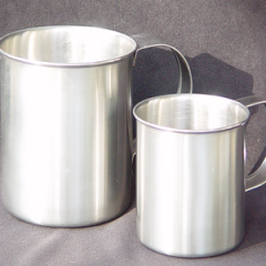Stainless Steel large Cup Heavy gauge.