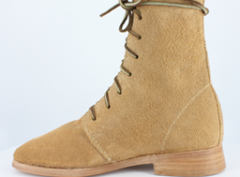 Colonial Natural Half Boots, Trekker series left/right rough-out