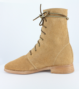 Colonial Natural Half Boots, Trekker series left/right rough-out