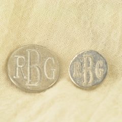 Custom engraved buttons