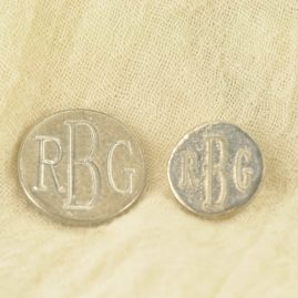 Custom engraved buttons