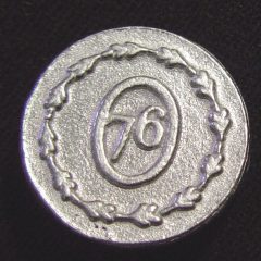 Military Pewter Button, 7/8″, 77