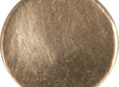 Concave Pewter Button, 103. Hand made in the USA