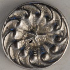 Swirl-star, center star Pewter Button, 11/16″, 118
