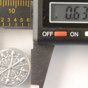 Dirk, Pewter Button, 5/8″, 120
