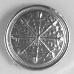 Dirk, Pewter Button, 7/8″, 122