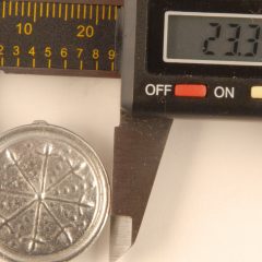 Dirk, Pewter Button, 7/8″, 122