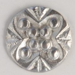 Stud, Pewter Button, 1/2″, 134