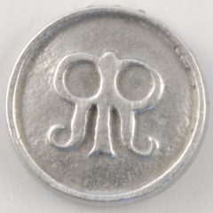 Roger’s Rangers Pewter Button, 5/8″, 137