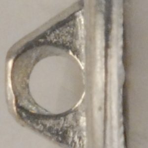 166 L Swirled Fancy Pewter Buttons 1 1/8in