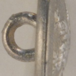 Rampant Lion Pewter Button, 169