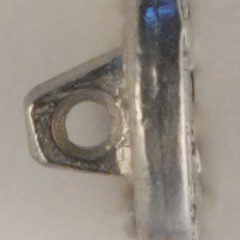 Williamsburg Pewter Button, 9/16″, 172