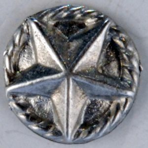 Texas Star Pewter Button, 1/2″, 180