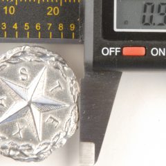 Texas Star Pewter Button, 1″, 181