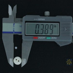 189 Bone 2 hole Button