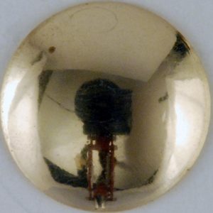 Brass High Domed Button, 212
