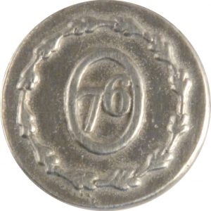 Military Pewter Button, 5/8″, 76