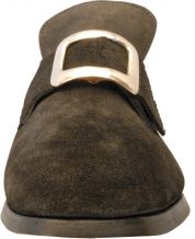 Black buckle shoe