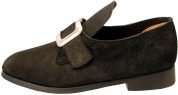 Black buckle shoe
