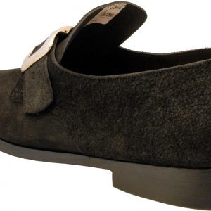 Black buckle shoe