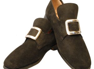 Black buckle shoe