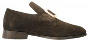 Black buckle shoe