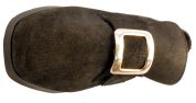 Black buckle shoe