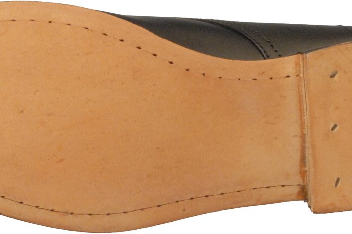 Black buckle shoe