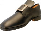 Black buckle shoe