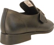 Black buckle shoe