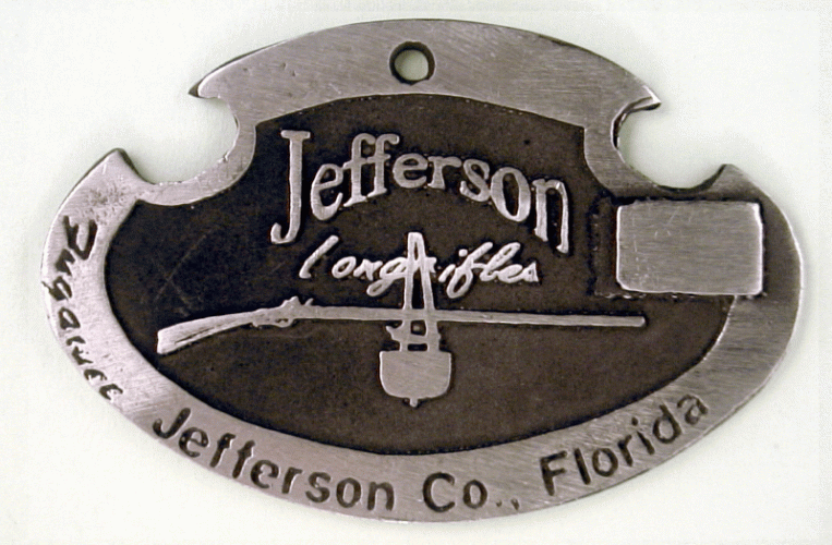 Jefferson long rifles medallion