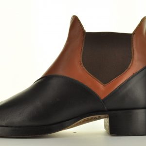 Congress Gator, Black & Brown, Civil War Men’s pull-on Shoe