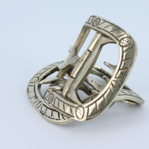 Ribbon buckle brass