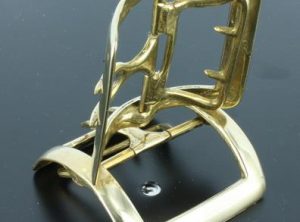 Colonial Brass Buckle, Military #3