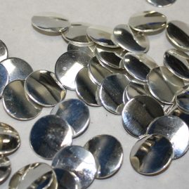 Silver plated Buttons