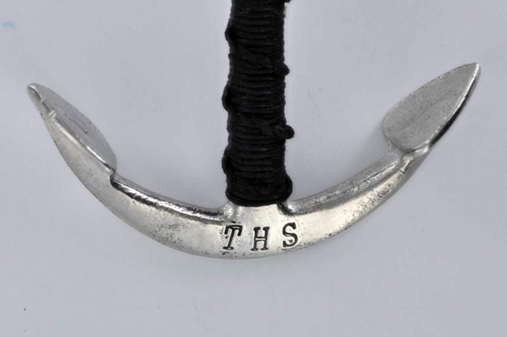 Engraved Pewter Anchor