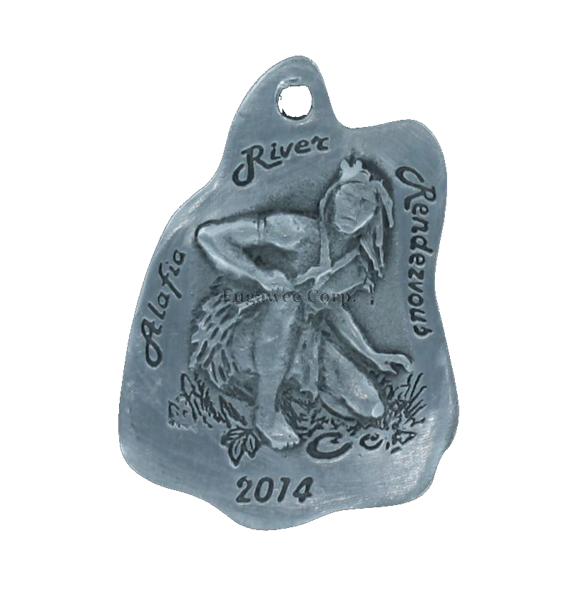 Alafia river Rendezvous 2014 Medallion by Fugawee