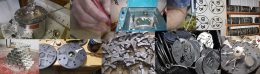 Casting pewter at Fugawee