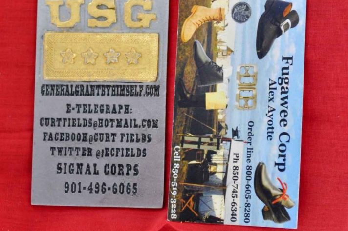 General Grant's business card by Fugawee