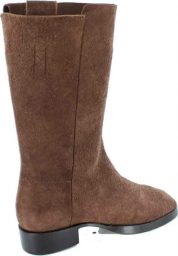 Fugawee's Short Brown Boot Roughout and Un-lined.