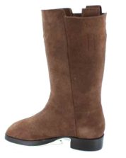 Fugawee's Short Brown Boot Roughout and Un-lined.