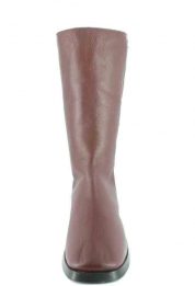 Fugawee's Short Brown Boot smooth out and leather lined.